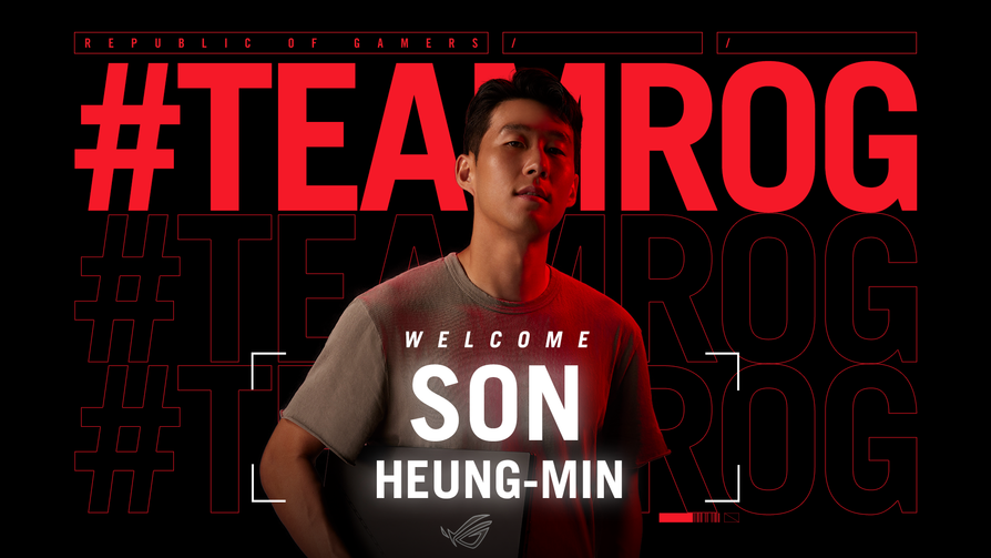 Son Heung-min is joining the Team ROG